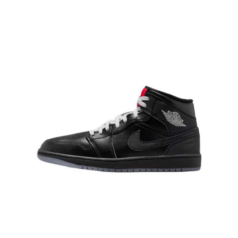 AIR Jordan 1 Mid SE Men's Sneakers - fekete cipő