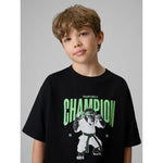 4F Boy's loose T-shirt with print 158/164 póló 4FJRSS26TTSHM3831-20S