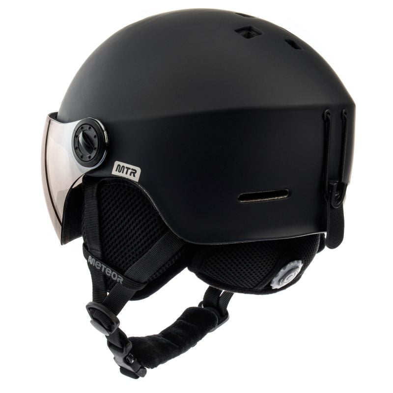 Meteor Falven Ski Helmet Black uniw helmets