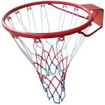 Enero Basketball Ring With Net 38cm Red piros nets