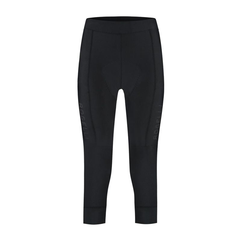 Rogelli women’s 3/4 cycling black 2XL fekete kerékpáros nadrág SIRC2200008.000.2XL