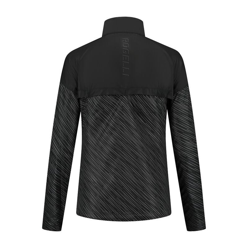 Rogelli ESSENTIAL HIVIS fekete dzseki
