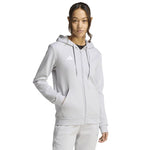 Women's adidas Entrada 26 Full Zip Hoodie Gray KF5936 szürke kapucnis pulóver