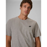 4F Men's regular plain T-shirt póló 4FRMM00TTSHM4192-27M
