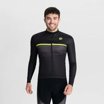 Rogelli HERO II winter black-fluorescent fekete dzseki