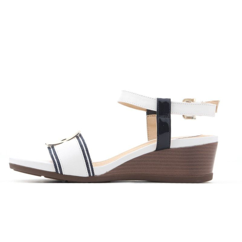 Geox D Marykarmen DW D828QD 05402 C0899 wedge fehér utcai cipő
