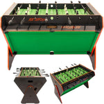 Enero Pro 3-in-1 ROTARY GAME TABLE BILLIARDS TABLE FOOTBALL AIR HOOK-UP .5x85.3CM BLACK fekete table games, tables