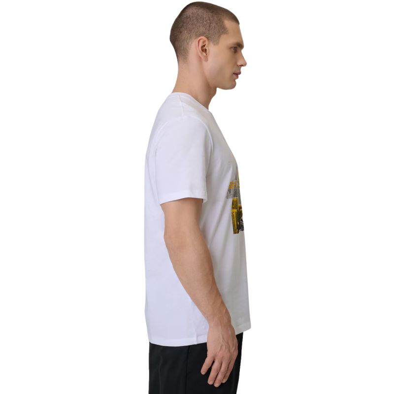 4F Men's T-shirt M2660 10S fehér póló