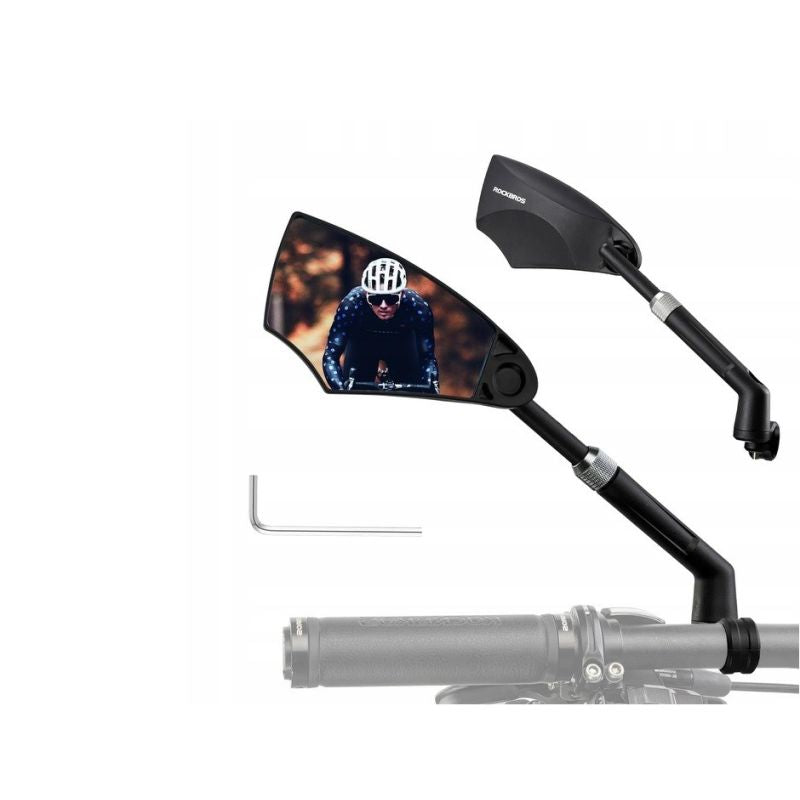 Rockbros left bicycle mirror 26210005001 black