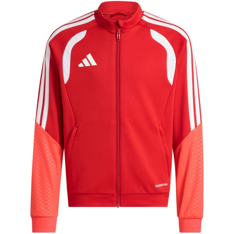 adidas Tiro 26 Competition Training kids' sweatshirt KA7710 piros kapucnis pulóver