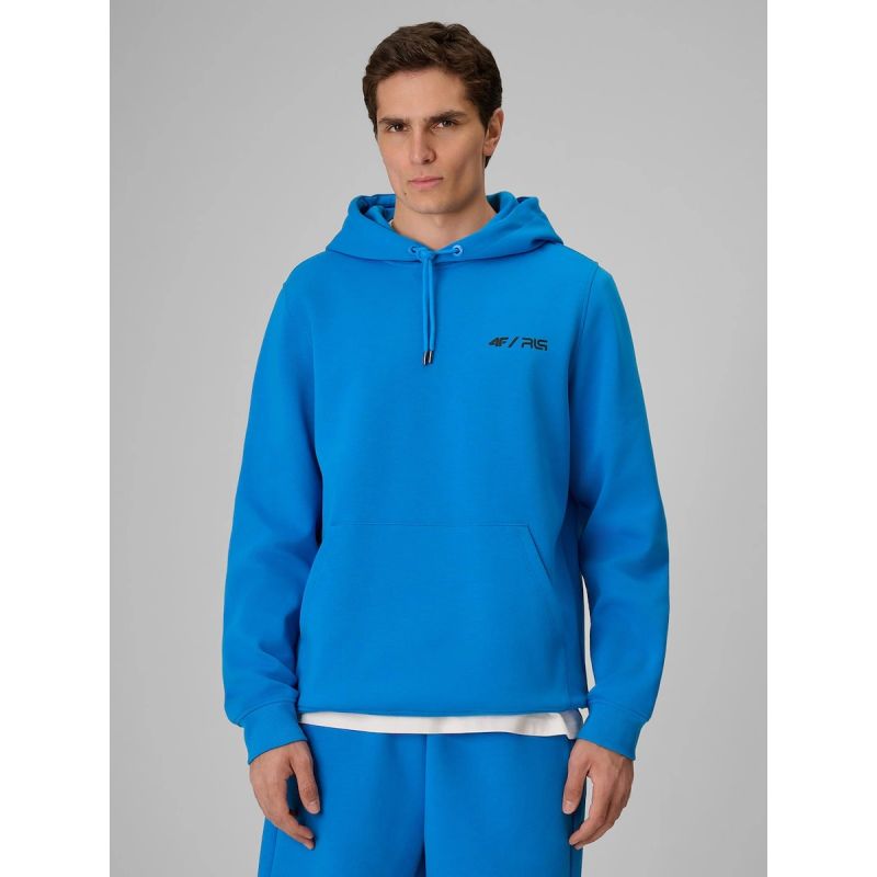 4F Men's regular hooded sweatshirt | Robert Lewandowski férfi kapucnis pulóver RL9KSS26TSWSM2954-33S