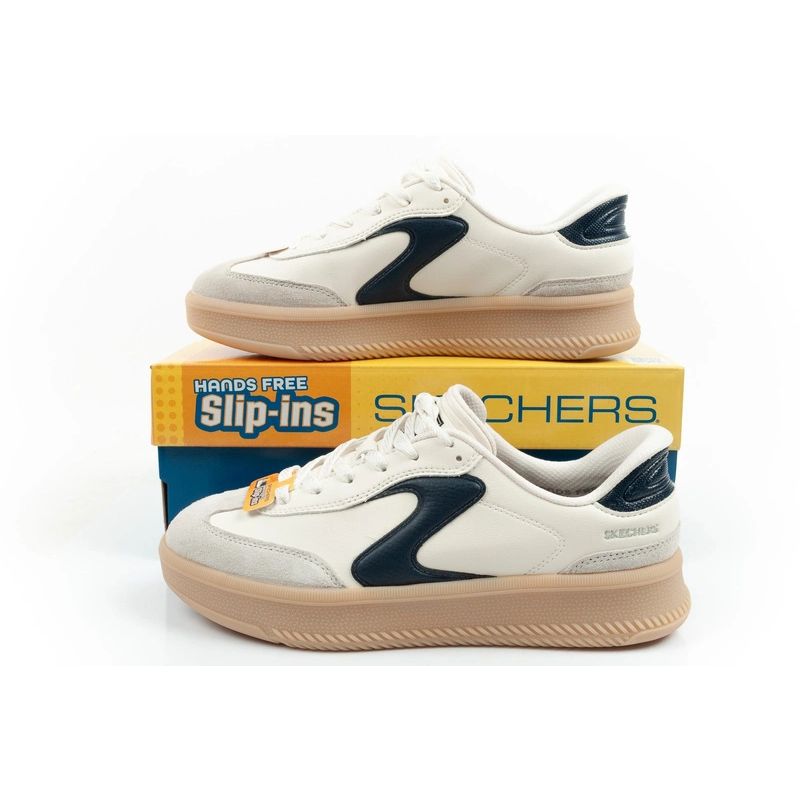 Skechers women's sneakers Lifted Luxe ecru Slip-Ins utcai cipő
