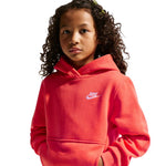 Nike Sportswear Club Fleece Kids' Sweatshirt Orange