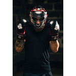 DBX Bushido Boxing helmet with polycarbonate mask - Hannibal helmets, masks, martial arts equipment