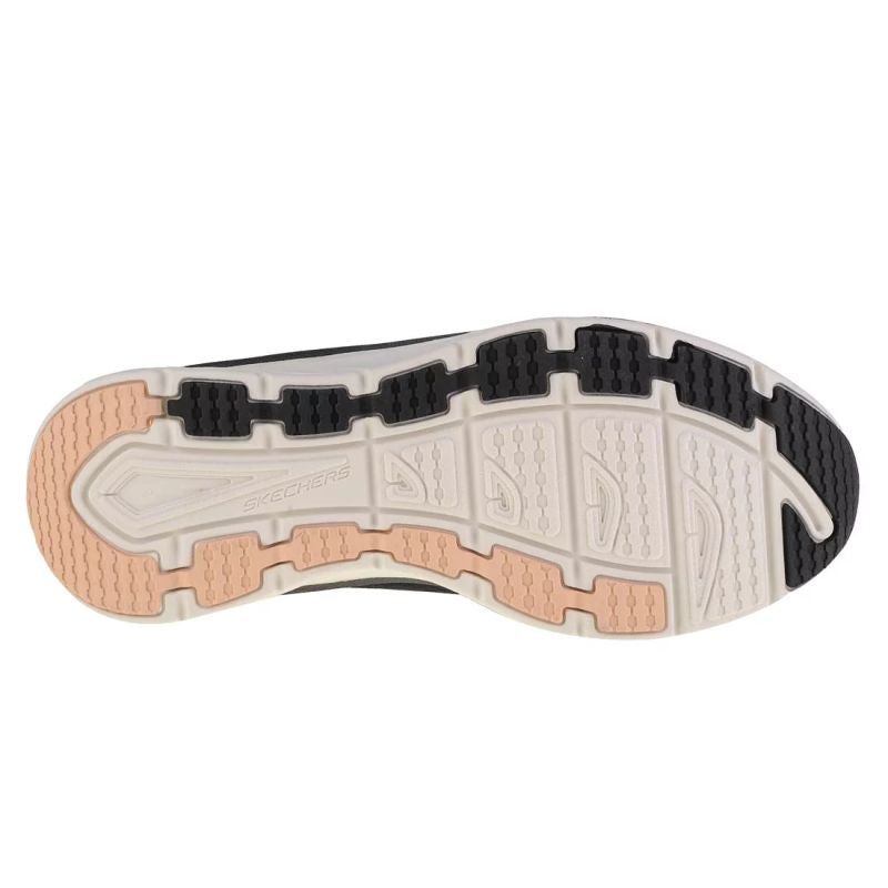 Skechers Relaxed Fit: D'Lux Walker - Infinite Motion 149023-BKPK Black fekete utcai cipő
