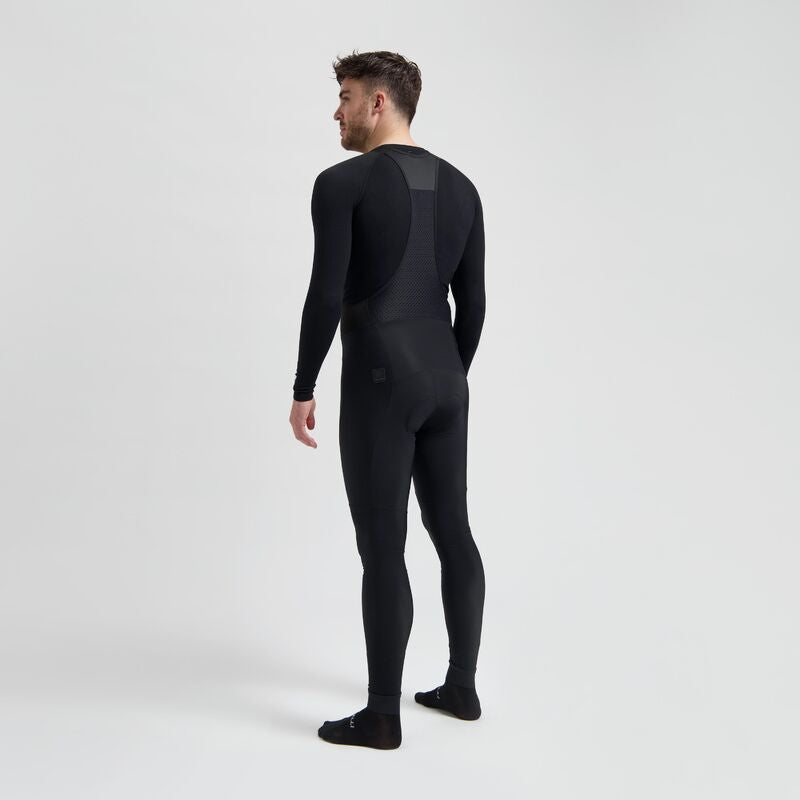 Rogelli SIGNATURE cycling pants black fekete kerékpáros ruha SIROG351823.L