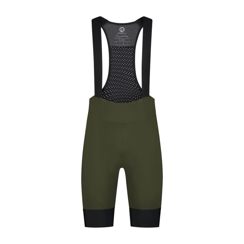 Rogelli SIGNATURE bib green 2XL zöld short
