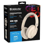 head Defender Bluetooth Freemotion Headphones B485 ANC bézs phones and accessories