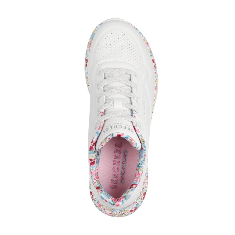 Skechers Women's UNO LITE SUBTLE PRINTS Sneakers 177293 WMLT utcai cipő