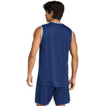 Adidas Men's Entrada 26 Sleeveless Jersey Navy Blue sötétkék póló