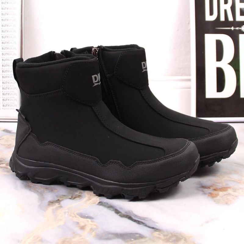 Inny DK Jr DK58A Waterproof Insulated Snow Boots, Black Túracipő