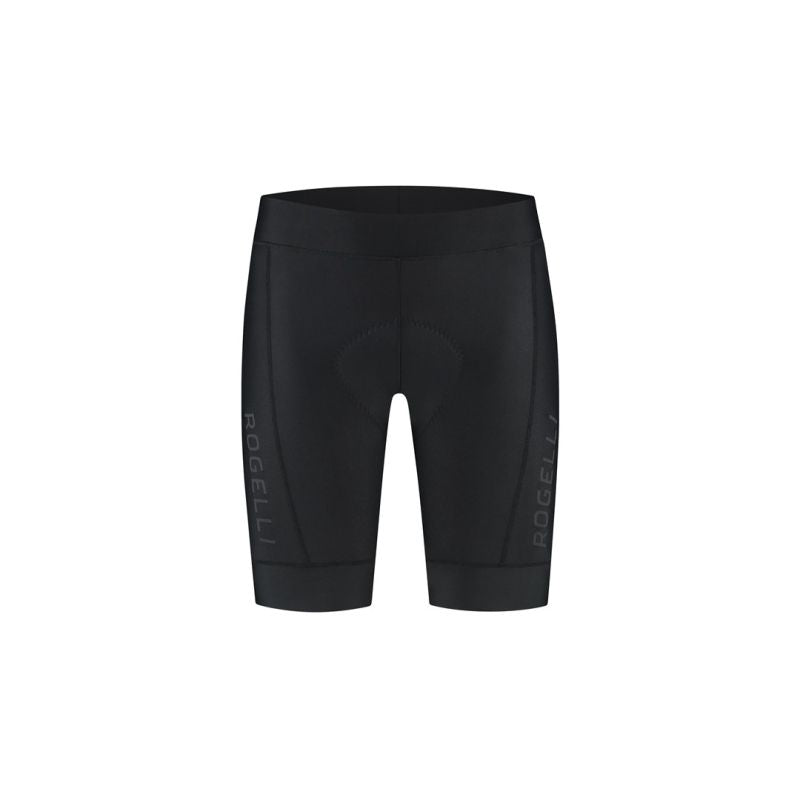 Rogelli men’s cycling b/s ESSENTIAL III, black, fekete kerékpáros nadrág SIRC1200007.000.L