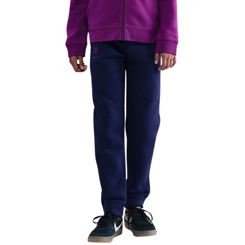 Nike FC Barcelona 25/26 Tech Fleece Kids' Navy 594 kék nadrág 153557L