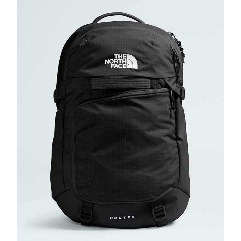 The North Face Router Backpack Nylon, Recycled Polyester fekete hátizsák
