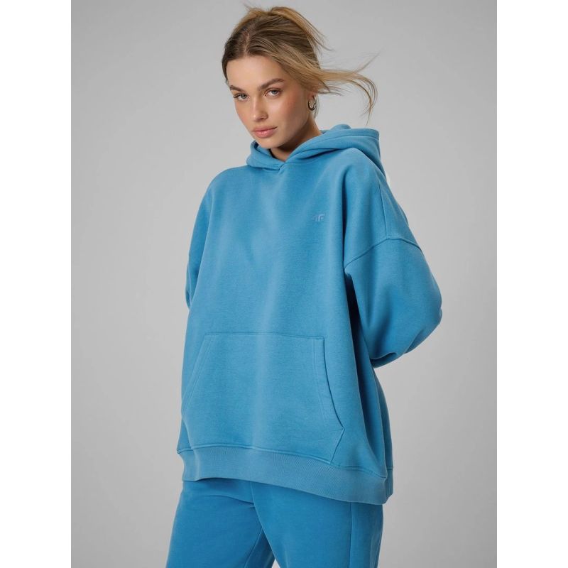 Women's open-front hooded sweatshirt 4F4F 4FRSS26TSWSF2623-32S kapucnis pulóver
