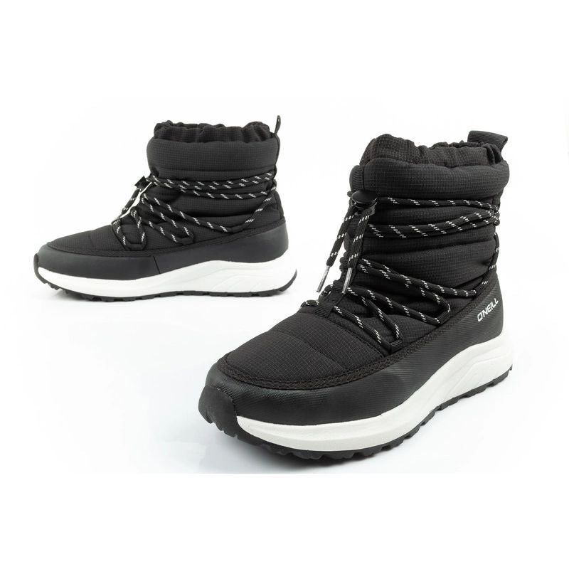O'Neill Vail women's snow boots winter fashion black fekete cipő
