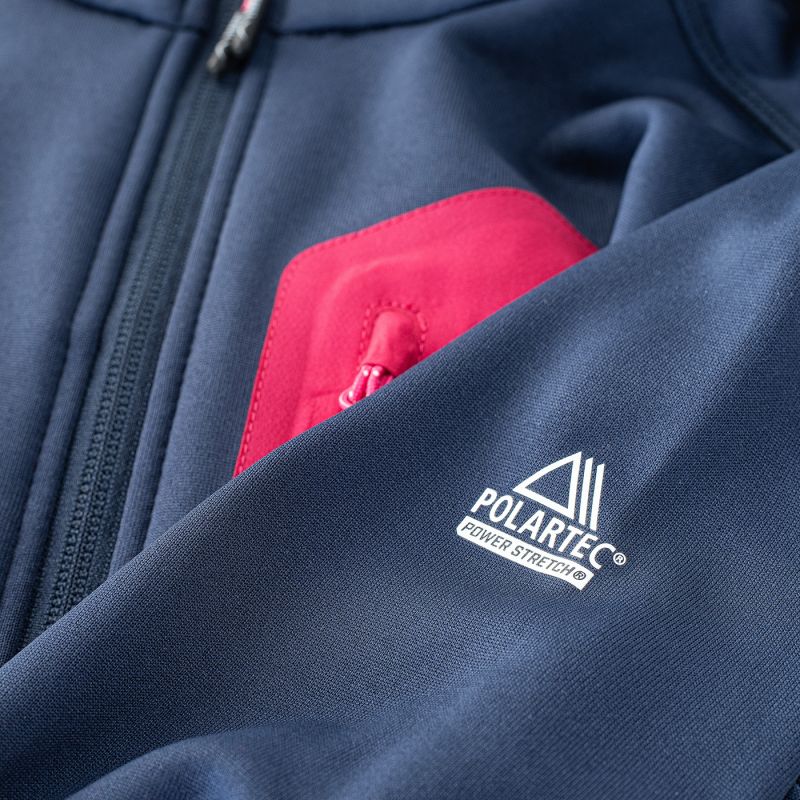 Elbrus Nomi Polaretec Sweatshirt W sötétkék pulóver
