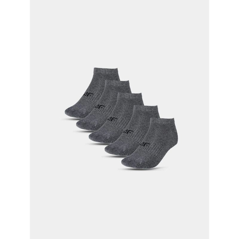 4f Boys' casual ankle socks (5-piece set) General