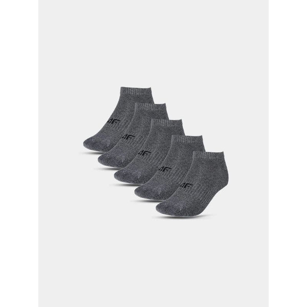 4f Boys' casual ankle socks (5-piece set) General