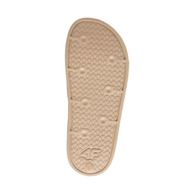 4F Women's flip-flops F036 beige 83S bézs túracipő 4FWSS26FSLIF03683S