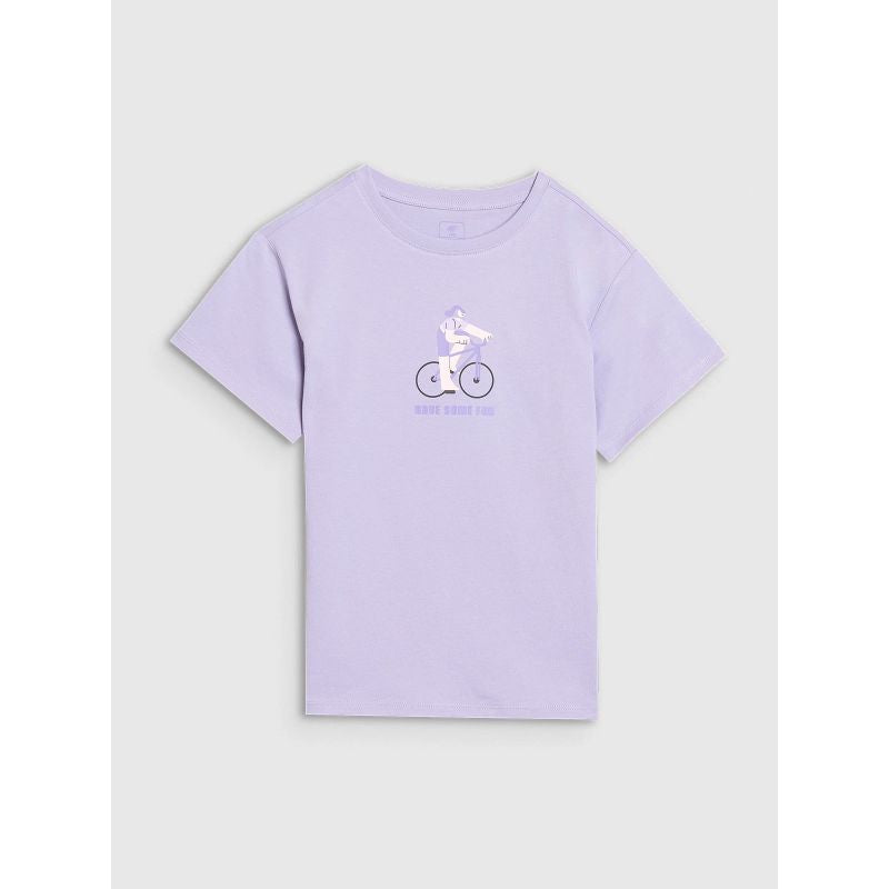 Girls' printed t-shirt 4F4FJRSS25TTSHF2645-52S póló