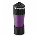 Wozinsky WNSP-15F Exercise Mat 183 x 61 x 1.5 cm Thick Gymnastic Mat for Yoga and Fitness - Purple lila jóga matrac 304004-208171