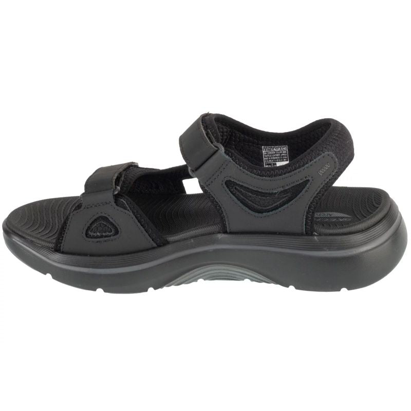 Skechers Go Walk Arch Fit 2.0 Sandal - Capistrano 229309-BBK Black 40 Cipő