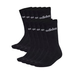Adidas Cushioned Linear Crew Socks 10 Pairs fekete zokni