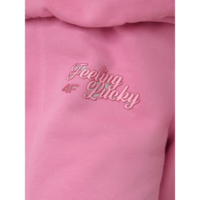 4F Girls' straight leg sweatpants ruházat 4FJRSS26TTROF1727-54S