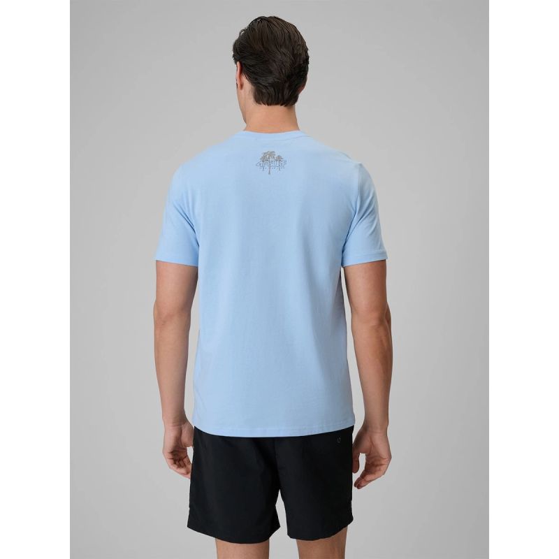 4F Men's regular printed T-shirt póló 4FRSS26TTSHM4298-34S