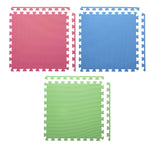 One Fitness Multipack MP10 puzzle mat green-blue-red 9 pieces 10 mm piros edzőfelszerelés 17-63-082