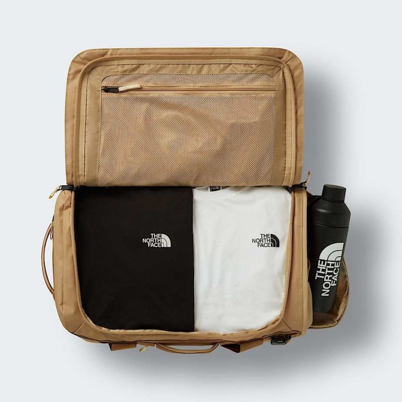 The North Face Base Camp Sports Bag 42L Polyester, Thermoplastic Polyurethane Elastomers (TPU) Brown