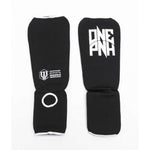 MASTERS FIGHT EQUIPMENT Flexible shin guards NS-B1 "ONE PUNCH" fekete védőfelszerelés 081256-01M