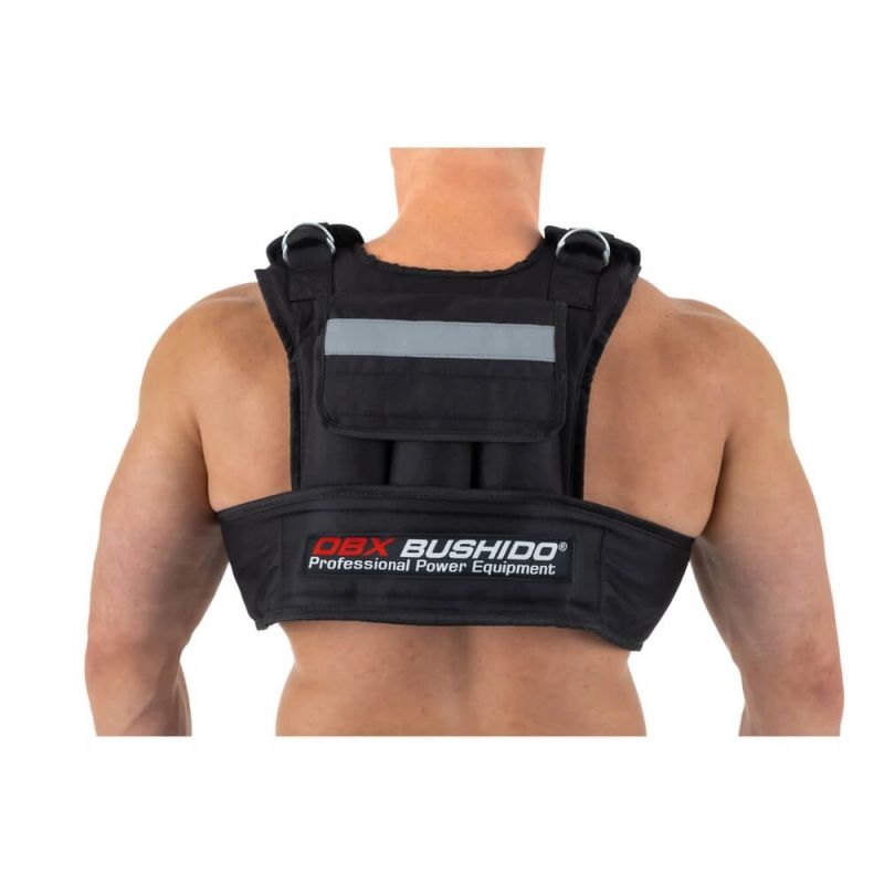 DBX Bushido Weighted Training Vest 6 Inserts (Empty) vests