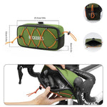 Rockbros TL001 ROAD TO SKY 1.9L Handlebar Waterproof - Green zielony sporttáska 5907769384219-211527