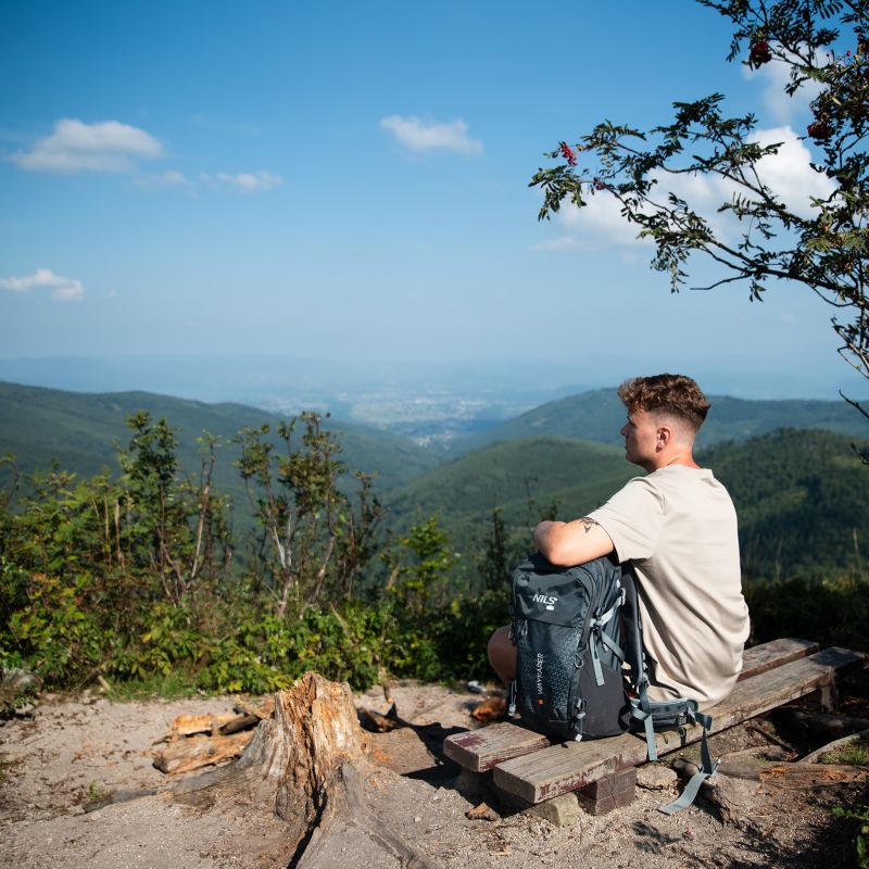 Nc1925 Gray Wayfarer 35l Nils Camp Travel Backpack szürke hátizsák