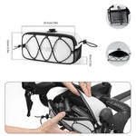 Rockbros TL001 ROAD TO SKY 1.9L Handlebar Waterproof - White biały sporttáska 5907769384219-211525