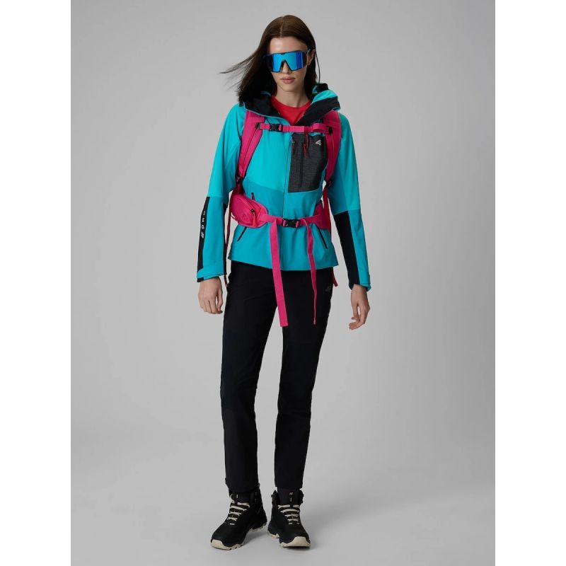 4F PRO windproof softshell jacket, 10000 membrane, women's női dzseki 4FWSS26TSOFF542-48S