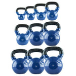 HMS Blue KNV28 cast iron kettlebell 28kg kék súlyzó 17-64-047