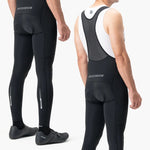 Rockbros 200021 Long Cycling Bib with Pad Size - Black fekete nadrág